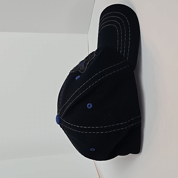 Zephyr | NWT Men's Fit Black Elements Stretch BYU Baseball Cap Sz S - Picture 5 of 10